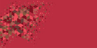 Soyut Üçgen renkli arkaplan veya çokgenler içeren duvar kağıdı üçgen şekiller ve renkler, üçgenler veya uzayın yumuşak rengini kopyalayan çukurluk geometrik şekiller