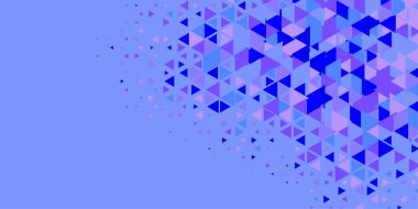 Soyut Üçgen renkli arkaplan veya çokgenler içeren duvar kağıdı üçgen şekiller ve renkler, üçgenler veya uzayın yumuşak rengini kopyalayan çukurluk geometrik şekiller