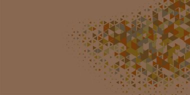 Soyut Üçgen renkli arkaplan veya çokgenler içeren duvar kağıdı üçgen şekiller ve renkler, üçgenler veya uzayın yumuşak rengini kopyalayan çukurluk geometrik şekiller
