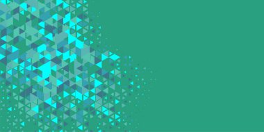 Soyut Üçgen renkli arkaplan veya çokgenler içeren duvar kağıdı üçgen şekiller ve renkler, üçgenler veya uzayın yumuşak rengini kopyalayan çukurluk geometrik şekiller