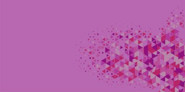 Soyut Üçgen renkli arkaplan veya çokgenler içeren duvar kağıdı üçgen şekiller ve renkler, üçgenler veya uzayın yumuşak rengini kopyalayan çukurluk geometrik şekiller