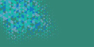 Soyut Üçgen renkli arkaplan veya çokgenler içeren duvar kağıdı üçgen şekiller ve renkler, üçgenler veya uzayın yumuşak rengini kopyalayan çukurluk geometrik şekiller