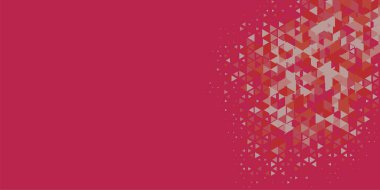 Soyut Üçgen renkli arkaplan veya çokgenler içeren duvar kağıdı üçgen şekiller ve renkler, üçgenler veya uzayın yumuşak rengini kopyalayan çukurluk geometrik şekiller