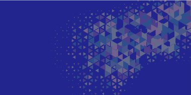 Soyut Üçgen renkli arkaplan veya çokgenler içeren duvar kağıdı üçgen şekiller ve renkler, üçgenler veya uzayın yumuşak rengini kopyalayan çukurluk geometrik şekiller