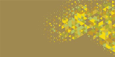 Soyut Üçgen renkli arkaplan veya çokgenler içeren duvar kağıdı üçgen şekiller ve renkler, üçgenler veya uzayın yumuşak rengini kopyalayan çukurluk geometrik şekiller