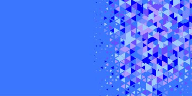 Soyut Üçgen renkli arkaplan veya çokgenler içeren duvar kağıdı üçgen şekiller ve renkler, üçgenler veya uzayın yumuşak rengini kopyalayan çukurluk geometrik şekiller