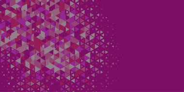 Soyut Üçgen renkli arkaplan veya çokgenler içeren duvar kağıdı üçgen şekiller ve renkler, üçgenler veya uzayın yumuşak rengini kopyalayan çukurluk geometrik şekiller