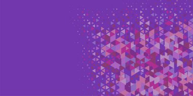 Soyut Üçgen renkli arkaplan veya çokgenler içeren duvar kağıdı üçgen şekiller ve renkler, üçgenler veya uzayın yumuşak rengini kopyalayan çukurluk geometrik şekiller