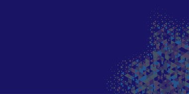 Soyut Üçgen renkli arkaplan veya çokgenler içeren duvar kağıdı üçgen şekiller ve renkler, üçgenler veya uzayın yumuşak rengini kopyalayan çukurluk geometrik şekiller