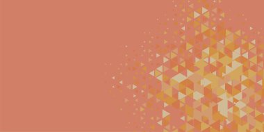 Soyut Üçgen renkli arkaplan veya çokgenler içeren duvar kağıdı üçgen şekiller ve renkler, üçgenler veya uzayın yumuşak rengini kopyalayan çukurluk geometrik şekiller