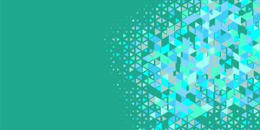 Soyut Üçgen renkli arkaplan veya çokgenler içeren duvar kağıdı üçgen şekiller ve renkler, üçgenler veya uzayın yumuşak rengini kopyalayan çukurluk geometrik şekiller