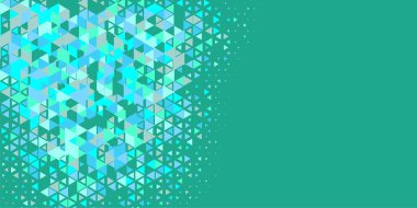 Soyut Üçgen renkli arkaplan veya çokgenler içeren duvar kağıdı üçgen şekiller ve renkler, üçgenler veya uzayın yumuşak rengini kopyalayan çukurluk geometrik şekiller