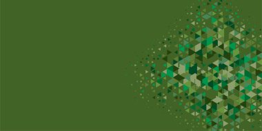 Soyut Üçgen renkli arkaplan veya çokgenler içeren duvar kağıdı üçgen şekiller ve renkler, üçgenler veya uzayın yumuşak rengini kopyalayan çukurluk geometrik şekiller