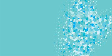 Soyut Üçgen renkli arkaplan veya çokgenler içeren duvar kağıdı üçgen şekiller ve renkler, üçgenler veya uzayın yumuşak rengini kopyalayan çukurluk geometrik şekiller