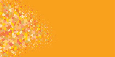 Soyut Üçgen renkli arkaplan veya çokgenler içeren duvar kağıdı üçgen şekiller ve renkler, üçgenler veya uzayın yumuşak rengini kopyalayan çukurluk geometrik şekiller