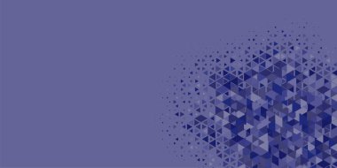 Soyut Üçgen renkli arkaplan veya çokgenler içeren duvar kağıdı üçgen şekiller ve renkler, üçgenler veya uzayın yumuşak rengini kopyalayan çukurluk geometrik şekiller