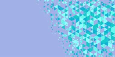 Soyut Üçgen renkli arkaplan veya çokgenler içeren duvar kağıdı üçgen şekiller ve renkler, üçgenler veya uzayın yumuşak rengini kopyalayan çukurluk geometrik şekiller