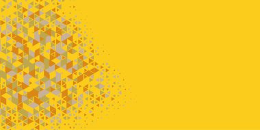 Soyut Üçgen renkli arkaplan veya çokgenler içeren duvar kağıdı üçgen şekiller ve renkler, üçgenler veya uzayın yumuşak rengini kopyalayan çukurluk geometrik şekiller