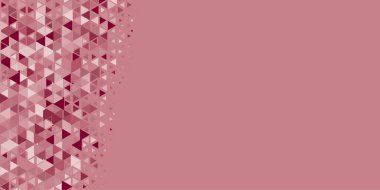 Soyut Üçgen renkli arkaplan veya çokgenler içeren duvar kağıdı üçgen şekiller ve renkler, üçgenler veya uzayın yumuşak rengini kopyalayan çukurluk geometrik şekiller