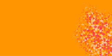 Soyut Üçgen renkli arkaplan veya çokgenler içeren duvar kağıdı üçgen şekiller ve renkler, üçgenler veya uzayın yumuşak rengini kopyalayan çukurluk geometrik şekiller