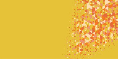 Soyut Üçgen renkli arkaplan veya çokgenler içeren duvar kağıdı üçgen şekiller ve renkler, üçgenler veya uzayın yumuşak rengini kopyalayan çukurluk geometrik şekiller