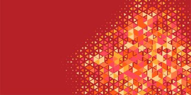 Soyut Üçgen renkli arkaplan veya çokgenler içeren duvar kağıdı üçgen şekiller ve renkler, üçgenler veya uzayın yumuşak rengini kopyalayan çukurluk geometrik şekiller