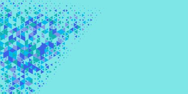 Soyut Üçgen renkli arkaplan veya çokgenler içeren duvar kağıdı üçgen şekiller ve renkler, üçgenler veya uzayın yumuşak rengini kopyalayan çukurluk geometrik şekiller