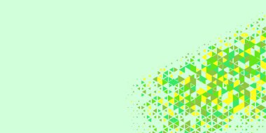 Soyut Üçgen renkli arkaplan veya çokgenler içeren duvar kağıdı üçgen şekiller ve renkler, üçgenler veya uzayın yumuşak rengini kopyalayan çukurluk geometrik şekiller