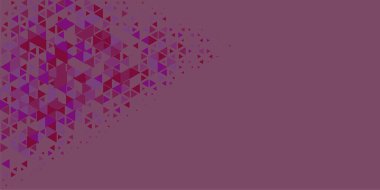 Soyut Üçgen renkli arkaplan veya çokgenler içeren duvar kağıdı üçgen şekiller ve renkler, üçgenler veya uzayın yumuşak rengini kopyalayan çukurluk geometrik şekiller