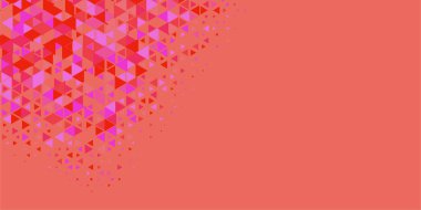 Soyut Üçgen renkli arkaplan veya çokgenler içeren duvar kağıdı üçgen şekiller ve renkler, üçgenler veya uzayın yumuşak rengini kopyalayan çukurluk geometrik şekiller