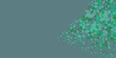 Soyut Üçgen renkli arkaplan veya çokgenler içeren duvar kağıdı üçgen şekiller ve renkler, üçgenler veya uzayın yumuşak rengini kopyalayan çukurluk geometrik şekiller