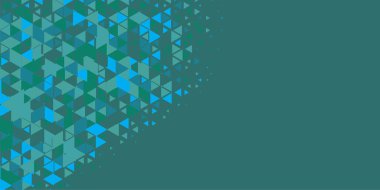 Soyut Üçgen renkli arkaplan veya çokgenler içeren duvar kağıdı üçgen şekiller ve renkler, üçgenler veya uzayın yumuşak rengini kopyalayan çukurluk geometrik şekiller