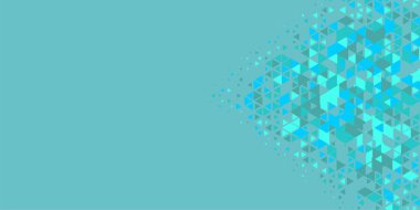 Soyut Üçgen renkli arkaplan veya çokgenler içeren duvar kağıdı üçgen şekiller ve renkler, üçgenler veya uzayın yumuşak rengini kopyalayan çukurluk geometrik şekiller