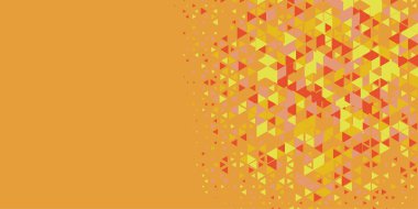 Soyut Üçgen renkli arkaplan veya çokgenler içeren duvar kağıdı üçgen şekiller ve renkler, üçgenler veya uzayın yumuşak rengini kopyalayan çukurluk geometrik şekiller