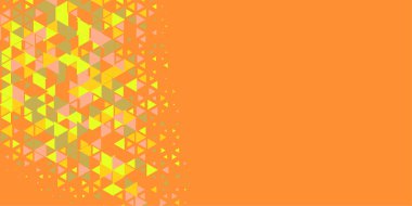 Soyut Üçgen renkli arkaplan veya çokgenler içeren duvar kağıdı üçgen şekiller ve renkler, üçgenler veya uzayın yumuşak rengini kopyalayan çukurluk geometrik şekiller