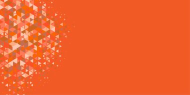 Soyut Üçgen renkli arkaplan veya çokgenler içeren duvar kağıdı üçgen şekiller ve renkler, üçgenler veya uzayın yumuşak rengini kopyalayan çukurluk geometrik şekiller