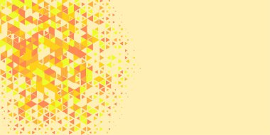 Soyut Üçgen renkli arkaplan veya çokgenler içeren duvar kağıdı üçgen şekiller ve renkler, üçgenler veya uzayın yumuşak rengini kopyalayan çukurluk geometrik şekiller