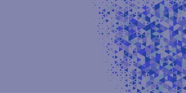 Soyut Üçgen renkli arkaplan veya çokgenler içeren duvar kağıdı üçgen şekiller ve renkler, üçgenler veya uzayın yumuşak rengini kopyalayan çukurluk geometrik şekiller