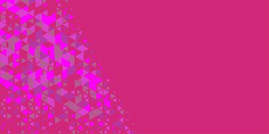 Soyut Üçgen renkli arkaplan veya çokgenler içeren duvar kağıdı üçgen şekiller ve renkler, üçgenler veya uzayın yumuşak rengini kopyalayan çukurluk geometrik şekiller