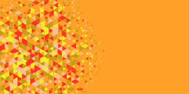 Soyut Üçgen renkli arkaplan veya çokgenler içeren duvar kağıdı üçgen şekiller ve renkler, üçgenler veya uzayın yumuşak rengini kopyalayan çukurluk geometrik şekiller