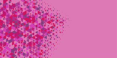 Soyut Üçgen renkli arkaplan veya çokgenler içeren duvar kağıdı üçgen şekiller ve renkler, üçgenler veya uzayın yumuşak rengini kopyalayan çukurluk geometrik şekiller