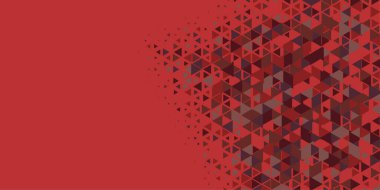 Soyut Üçgen renkli arkaplan veya çokgenler içeren duvar kağıdı üçgen şekiller ve renkler, üçgenler veya uzayın yumuşak rengini kopyalayan çukurluk geometrik şekiller