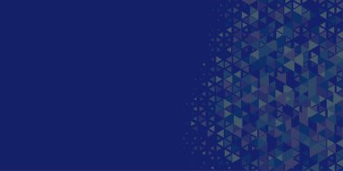 Soyut Üçgen renkli arkaplan veya çokgenler içeren duvar kağıdı üçgen şekiller ve renkler, üçgenler veya uzayın yumuşak rengini kopyalayan çukurluk geometrik şekiller