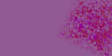 Soyut Üçgen renkli arkaplan veya çokgenler içeren duvar kağıdı üçgen şekiller ve renkler, üçgenler veya uzayın yumuşak rengini kopyalayan çukurluk geometrik şekiller