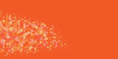 Soyut Üçgen renkli arkaplan veya çokgenler içeren duvar kağıdı üçgen şekiller ve renkler, üçgenler veya uzayın yumuşak rengini kopyalayan çukurluk geometrik şekiller