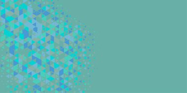 Soyut Üçgen renkli arkaplan veya çokgenler içeren duvar kağıdı üçgen şekiller ve renkler, üçgenler veya uzayın yumuşak rengini kopyalayan çukurluk geometrik şekiller