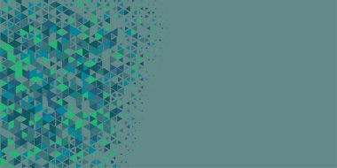 Soyut Üçgen renkli arkaplan veya çokgenler içeren duvar kağıdı üçgen şekiller ve renkler, üçgenler veya uzayın yumuşak rengini kopyalayan çukurluk geometrik şekiller