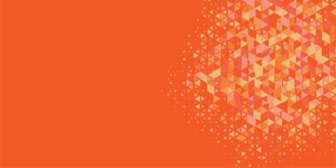 Soyut Üçgen renkli arkaplan veya çokgenler içeren duvar kağıdı üçgen şekiller ve renkler, üçgenler veya uzayın yumuşak rengini kopyalayan çukurluk geometrik şekiller