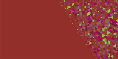 Soyut Üçgen renkli arkaplan veya çokgenler içeren duvar kağıdı üçgen şekiller ve renkler, üçgenler veya uzayın yumuşak rengini kopyalayan çukurluk geometrik şekiller