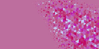 Soyut Üçgen renkli arkaplan veya çokgenler içeren duvar kağıdı üçgen şekiller ve renkler, üçgenler veya uzayın yumuşak rengini kopyalayan çukurluk geometrik şekiller